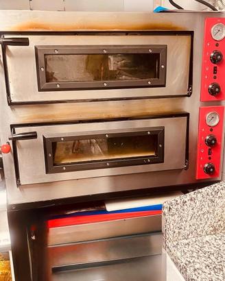 impastatrice e forno pizza