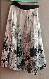 gonna svasata a ruota midi Max Mara, taglia 44