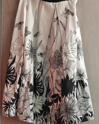 gonna svasata a ruota midi Max Mara, taglia 44