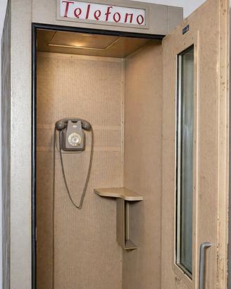 Cabina telefonica da interni anni 70