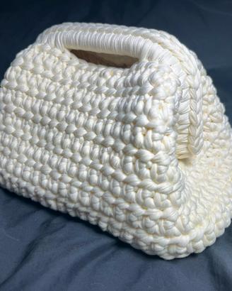 Borsa crochet panna🌸