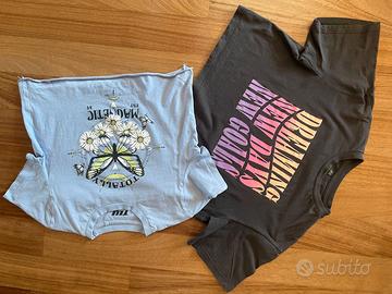 Set 2 t shirt 12 anni