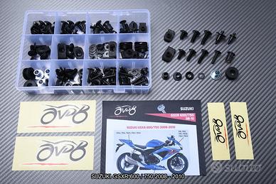 Coppia Frecce Posteriori LED Fumè Nero SUZUKI GSX-R 750 GSXR WVCW 2008-2010