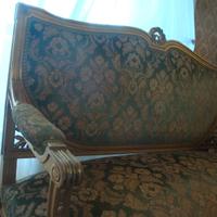 DIVANO DIVANETTO 2 POSTI STILE LUIGI XVI