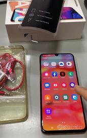 Samsung Galaxy A70 coral