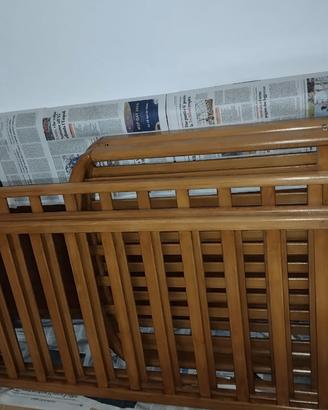 culla di legno 