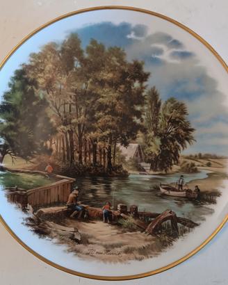 Piatto decorativo LIMOGES vintage 