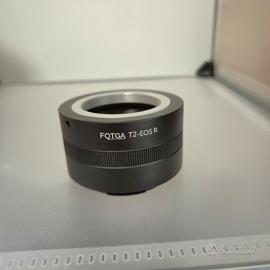 Adattatore obiettivo mirrorless Canon eos R  a T2