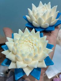 Candela fior di loto
