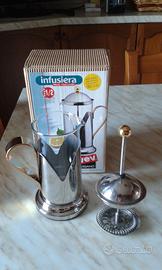 Infusiera Milady Linea Londra Viganò acciaio inox