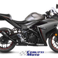 Scarico Leovince LV-10 FULL BLACK Yamaha YFZ-R3