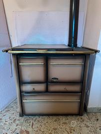 stufa a legna putage’ usata una volta per i