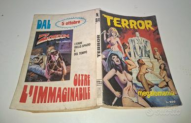 TERROR  gigante  84  ottobre  1976