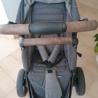 passeggino trio gemellare