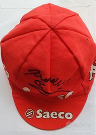 Ciclismo Damiano Cunego 2004 Cappello Autografato