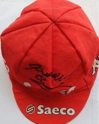 Ciclismo Damiano Cunego 2004 Cappello Autografato