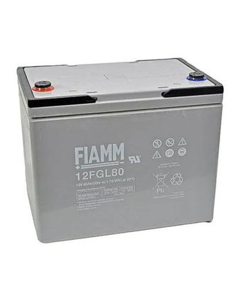 Batteria Fiamm 12FGL80 piombo ermetica AGM 12V 80A