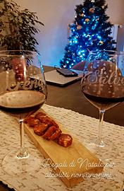 Bicchieri decorati per Ricorrenze/Matrimonio