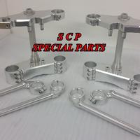 Honda vtr sp 1 sp 2 piastre di sterzo ricavate cnc