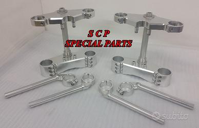 Honda vtr sp 1 sp 2 piastre di sterzo ricavate cnc