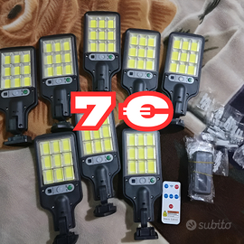 Faretto Da Esterno Con Luce Led Pannello Solare