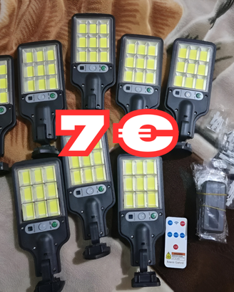 Faretto Da Esterno Con Luce Led Pannello Solare