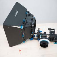 RIG FOTGA Follow Focus + Matte Box - 15mm Rail