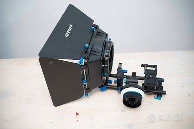 RIG FOTGA Follow Focus + Matte Box - 15mm Rail