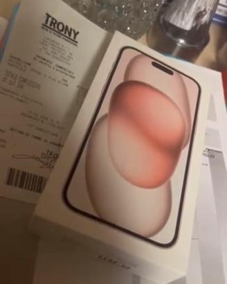 iPhone 15 plus rosa 256