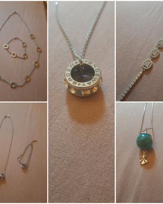 Set collane e bracciali (8 pezzi)