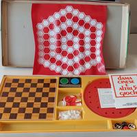 Gioco anni '70 Dama cinese e altri giochi 