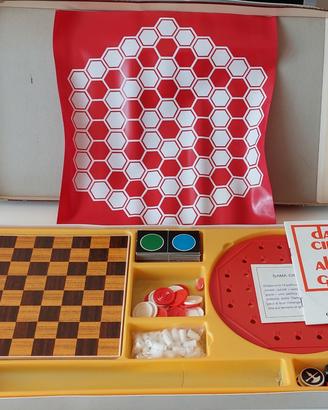 Gioco anni '70 Dama cinese e altri giochi 