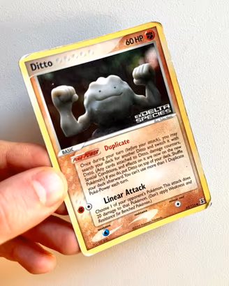 Stamped Geodude Ditto Reverse Holo 62/113