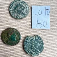 Lotto 50 Autentiche Monete dell’impero Romano