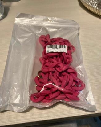 Laccio porta telefono rosa
