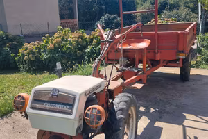 Motocoltivatore con rimorchio - Carrarino 14Cv