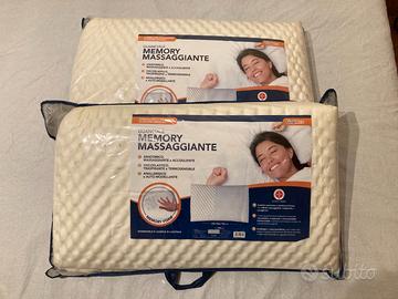 Coppia di cuscini Memory Massaggiante NUOVI