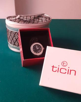 Orologio TICIN nero NUOVO