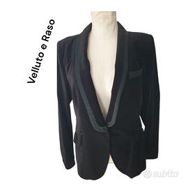 Blazer smoking velluto XL/L