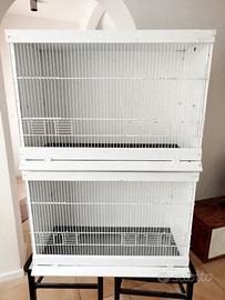 Voliera doppio modulo