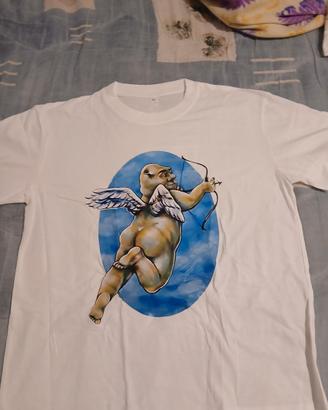 tshirt  unisex shrek cupido taglia m