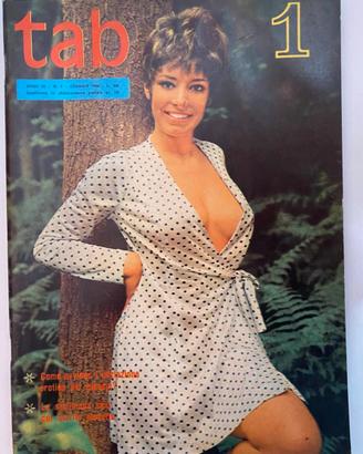 🔞 🇮🇹 TAB n. 1 – Gennaio 1969 Vintage Magazine