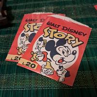 25 bustine di figurine Walt Disney Story 