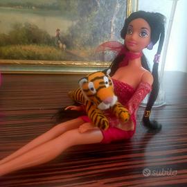 Barbie Disney Jasmine serie Aladdin con Tigrotto 