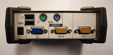 Switch KVM PS/2-USB VGA 2-porte