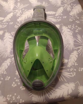 Maschera Snorkeling Integrale Easybreath-Taglia S