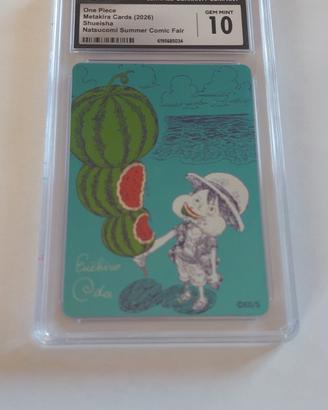 One Piece Luffy Watermelon gradata 10 CGC