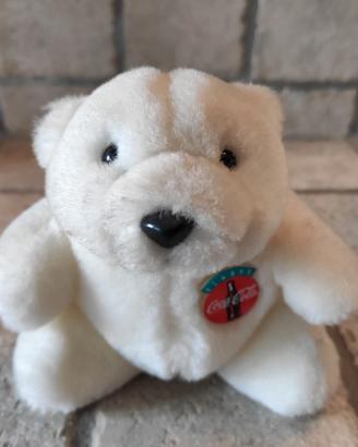 Orso Pelouche da collezione Coca-Cola pin vintage