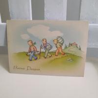 Cartolina augurale vintage “Buona Pasqua” - '39