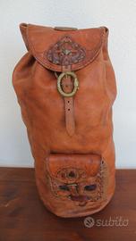 Zaino in cuoio artigianale